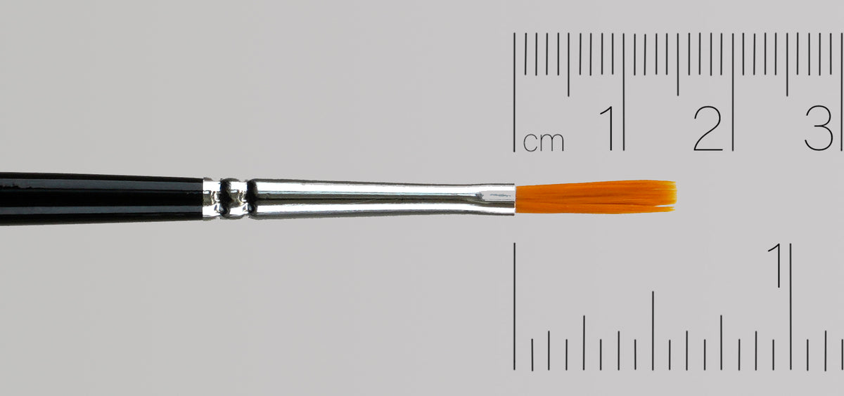 Flat Synthetic Brushes - Series 7 Long