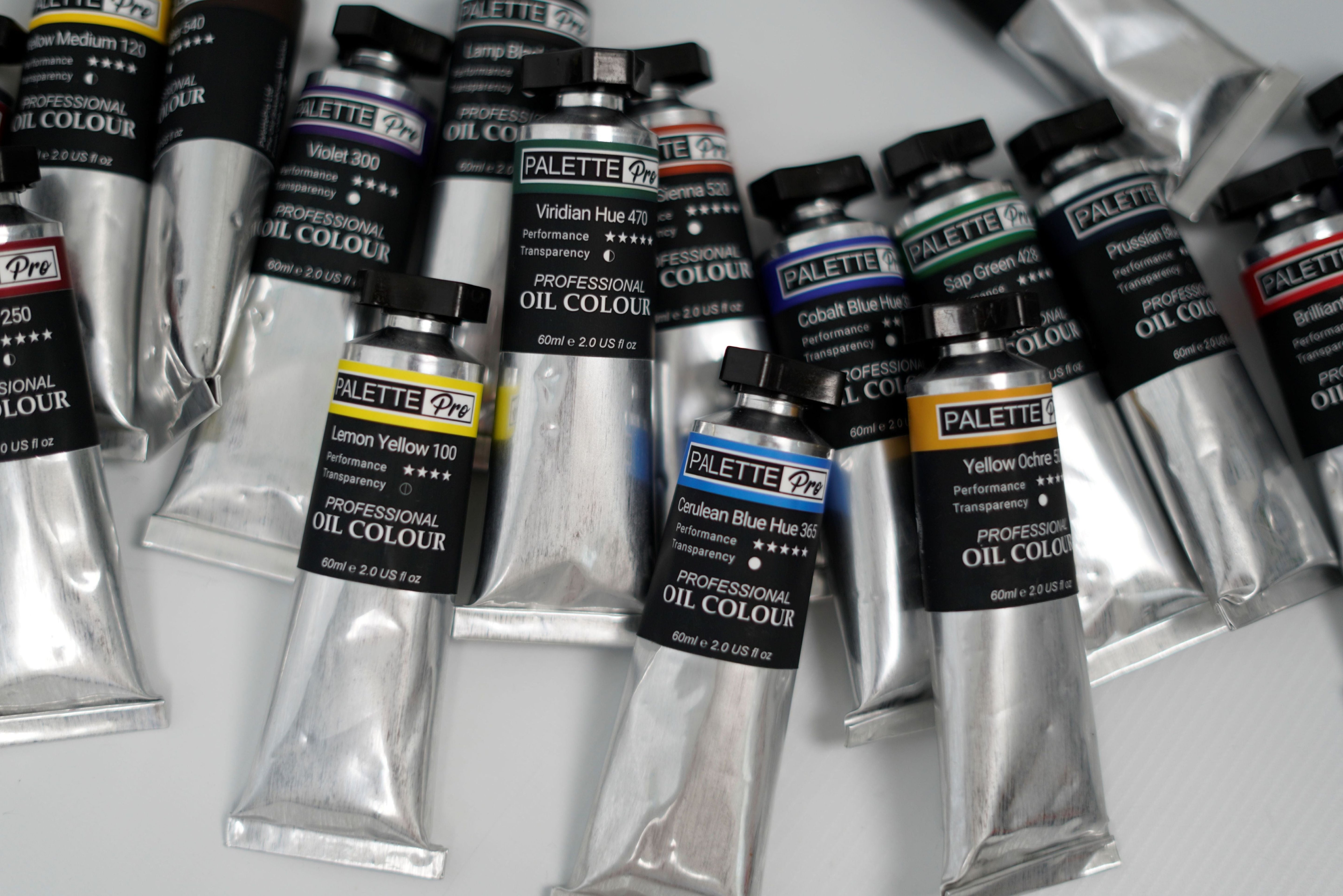Introducing my signature Professional Oil Paint, by PalettePro.