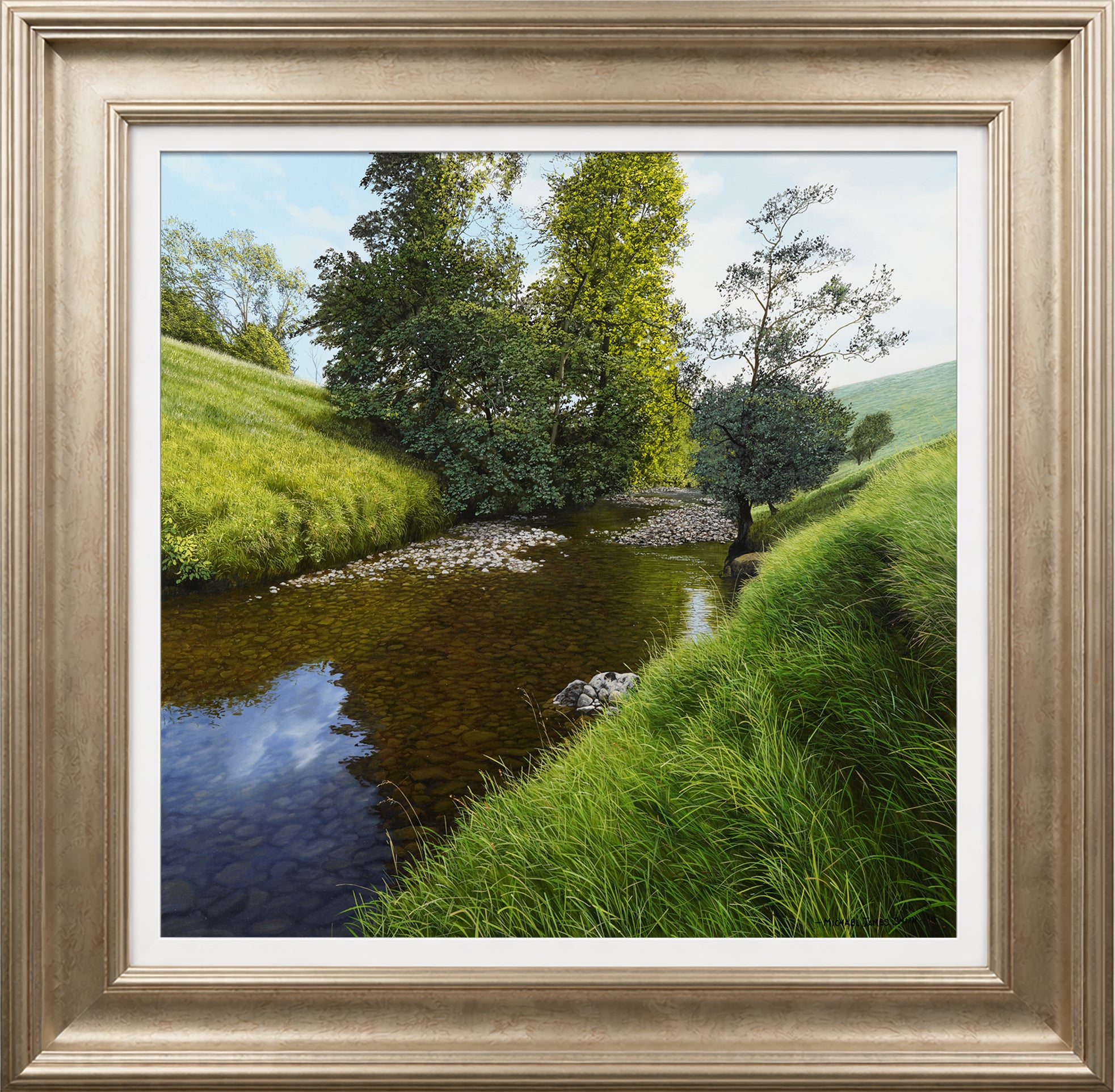 'The Clear Run' Original Oil Painting