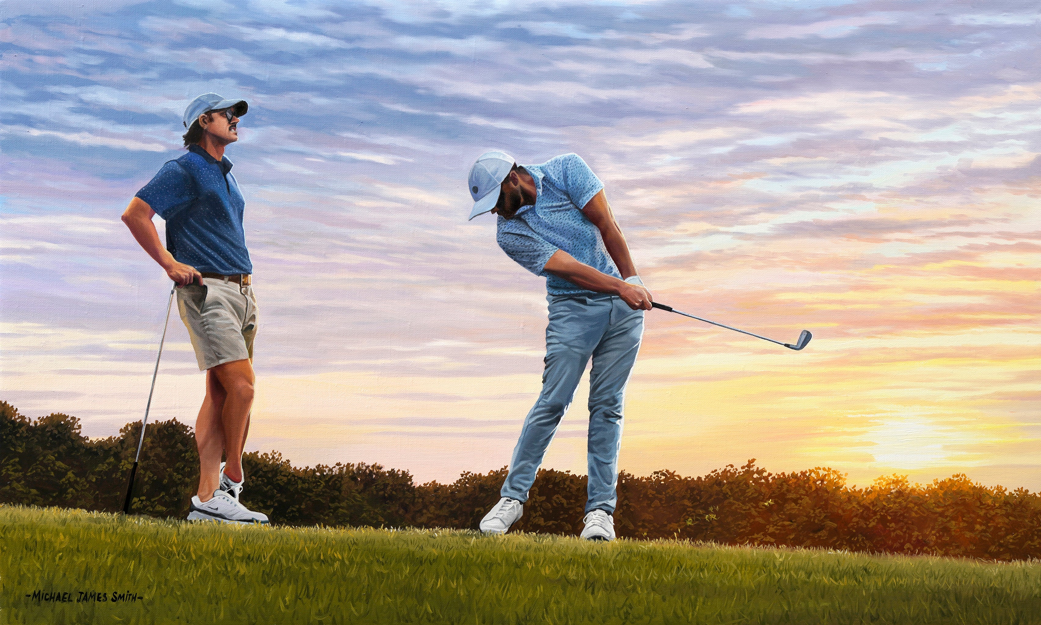 "Tee for Two" Limited Edition Print