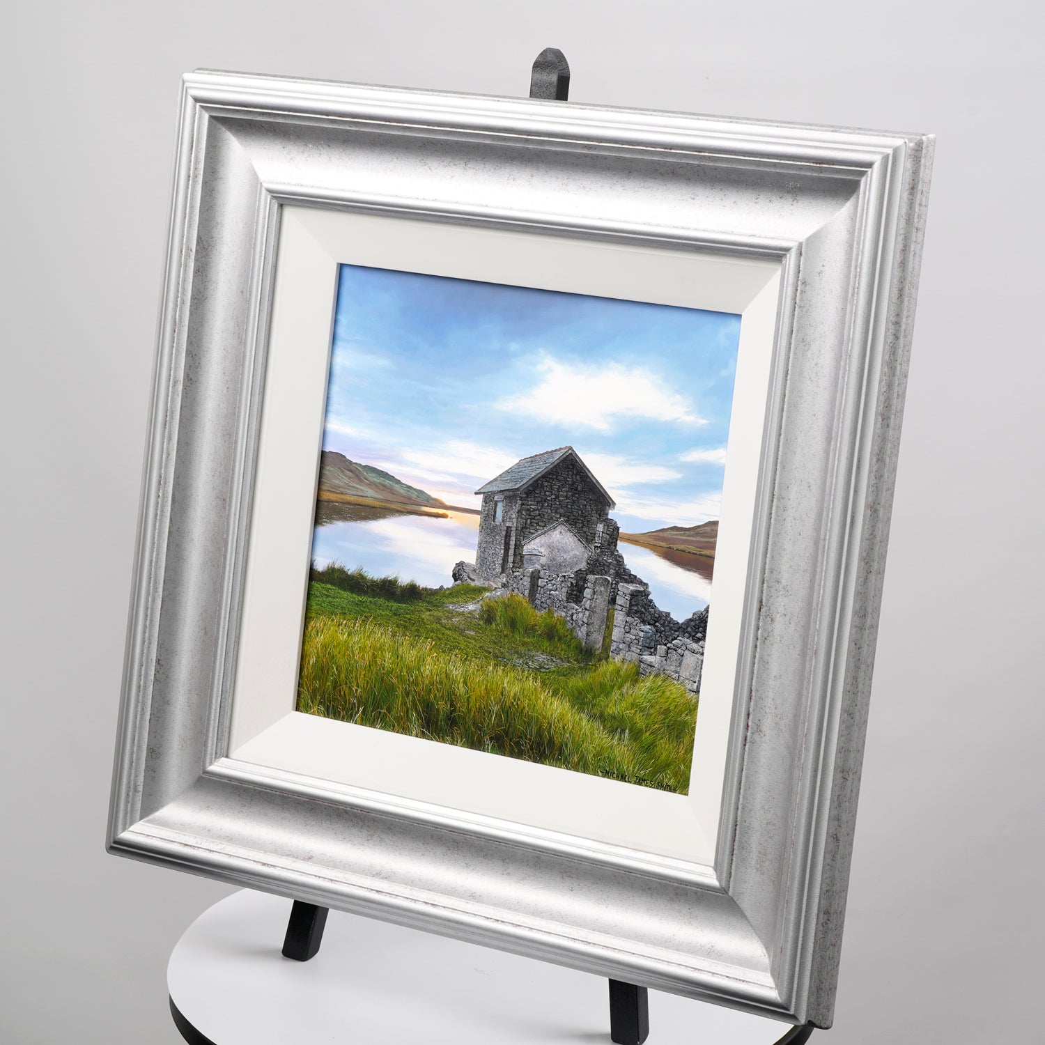 "The Old Boat House"  Original Oil Painting