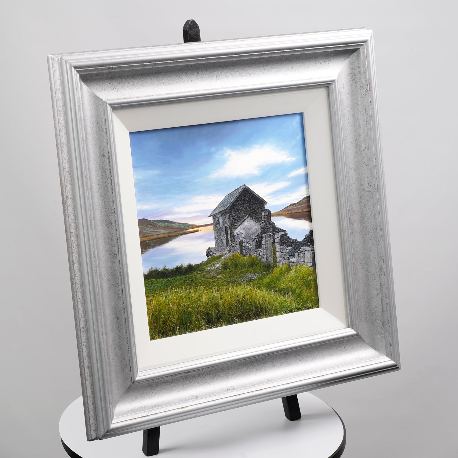 "The Old Boat House"  Original Oil Painting