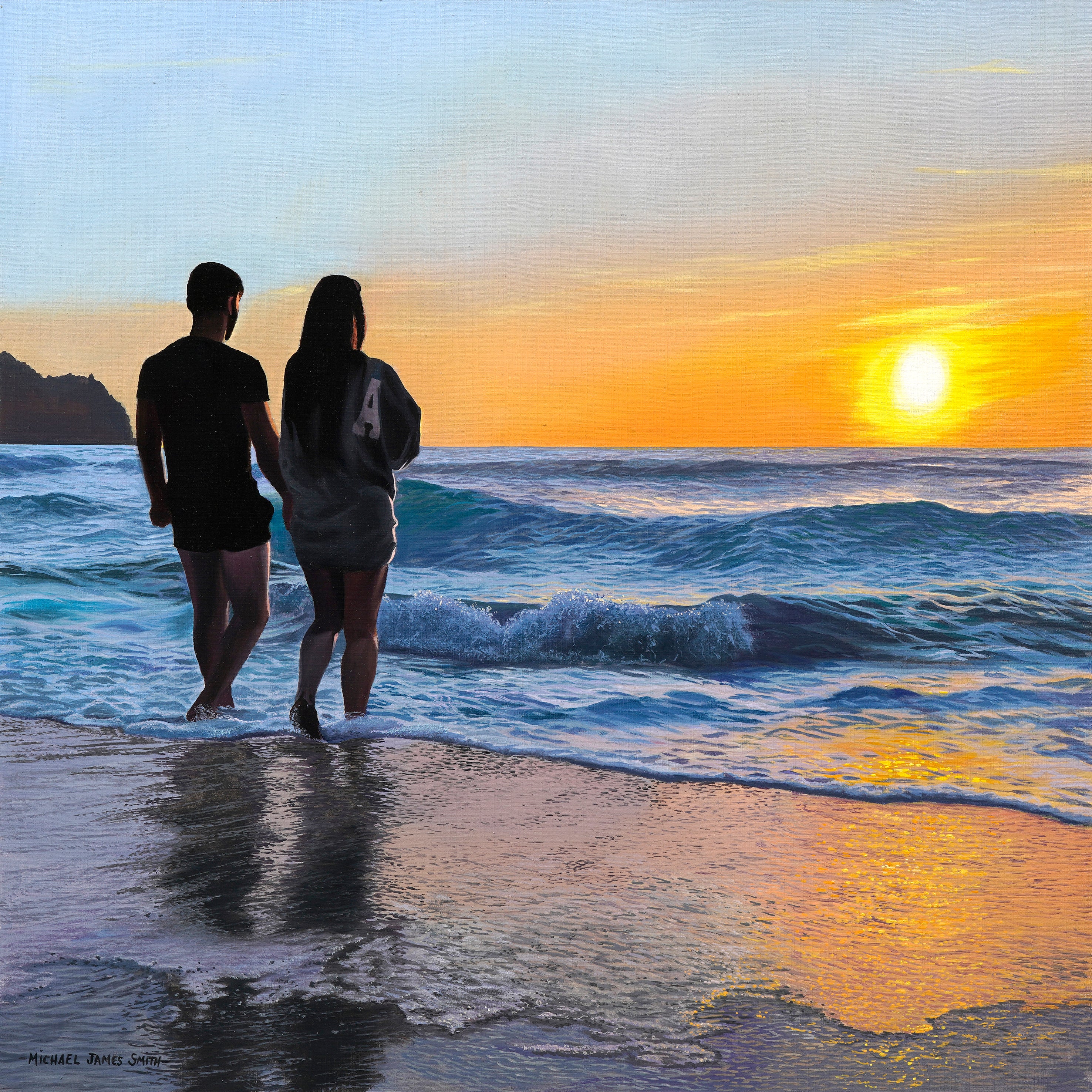 "Golden Tides" Limited Edition Print