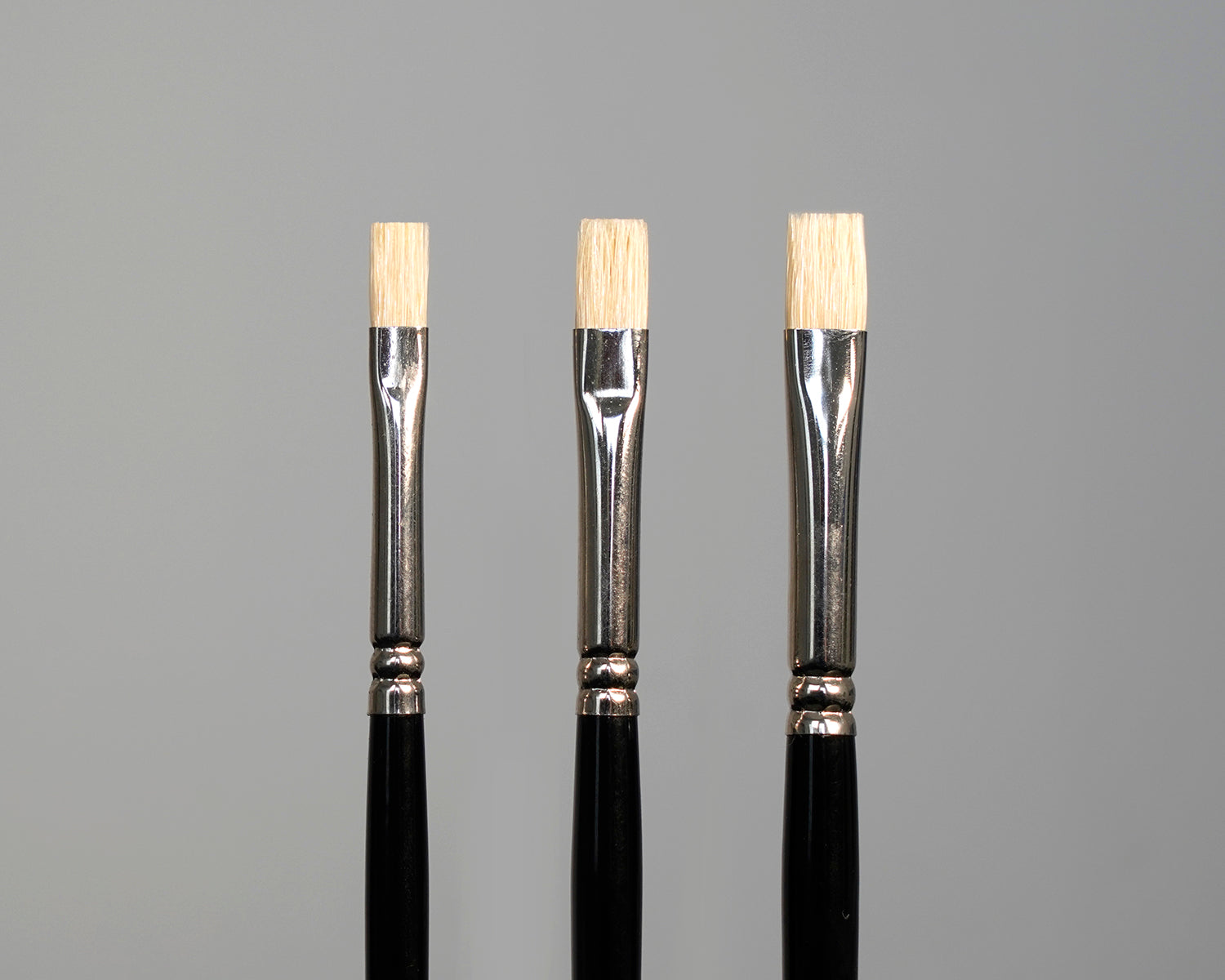 Synthetic Bristle Flat Variety Brush Set - Series 12
