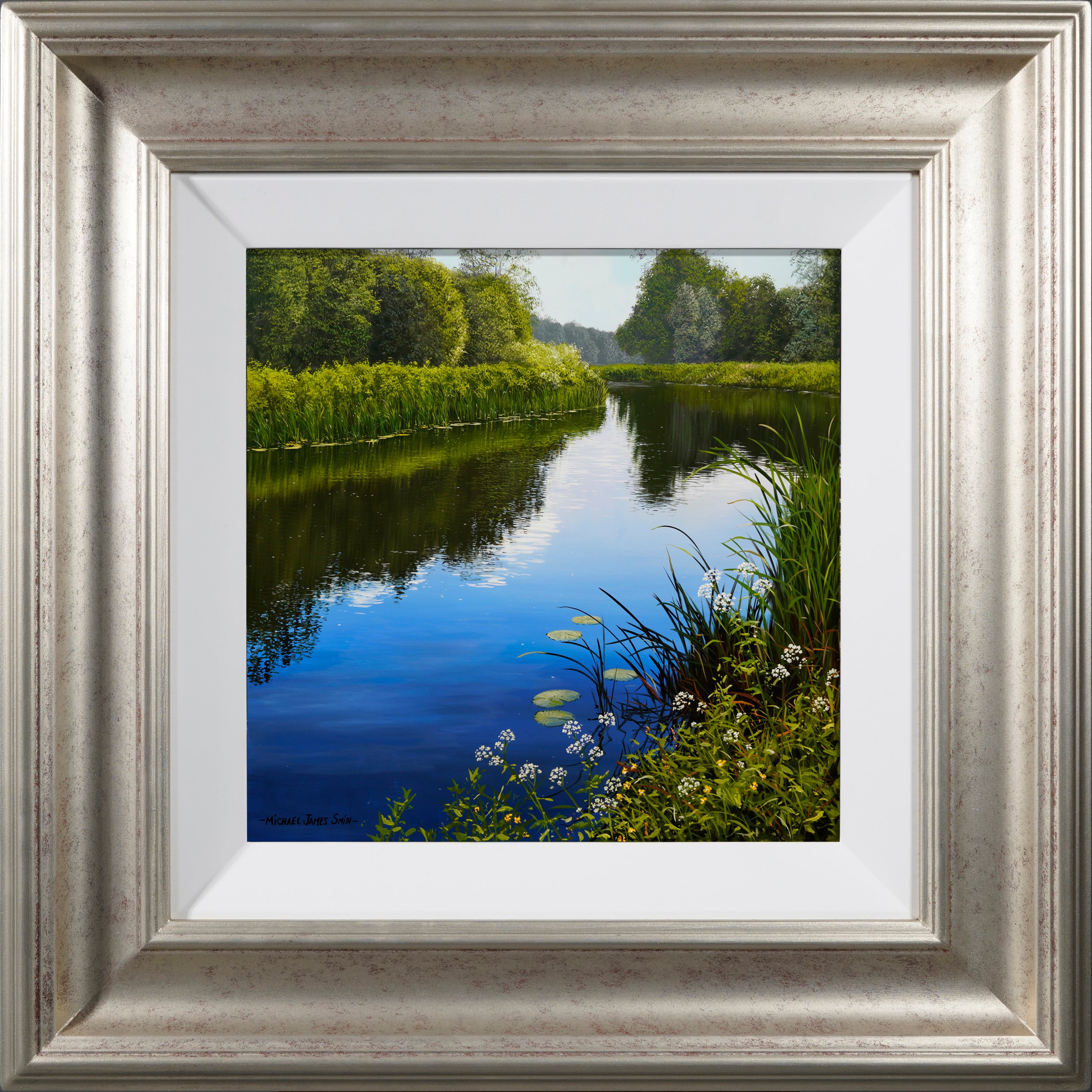"Midday River"  Original Oil Painting