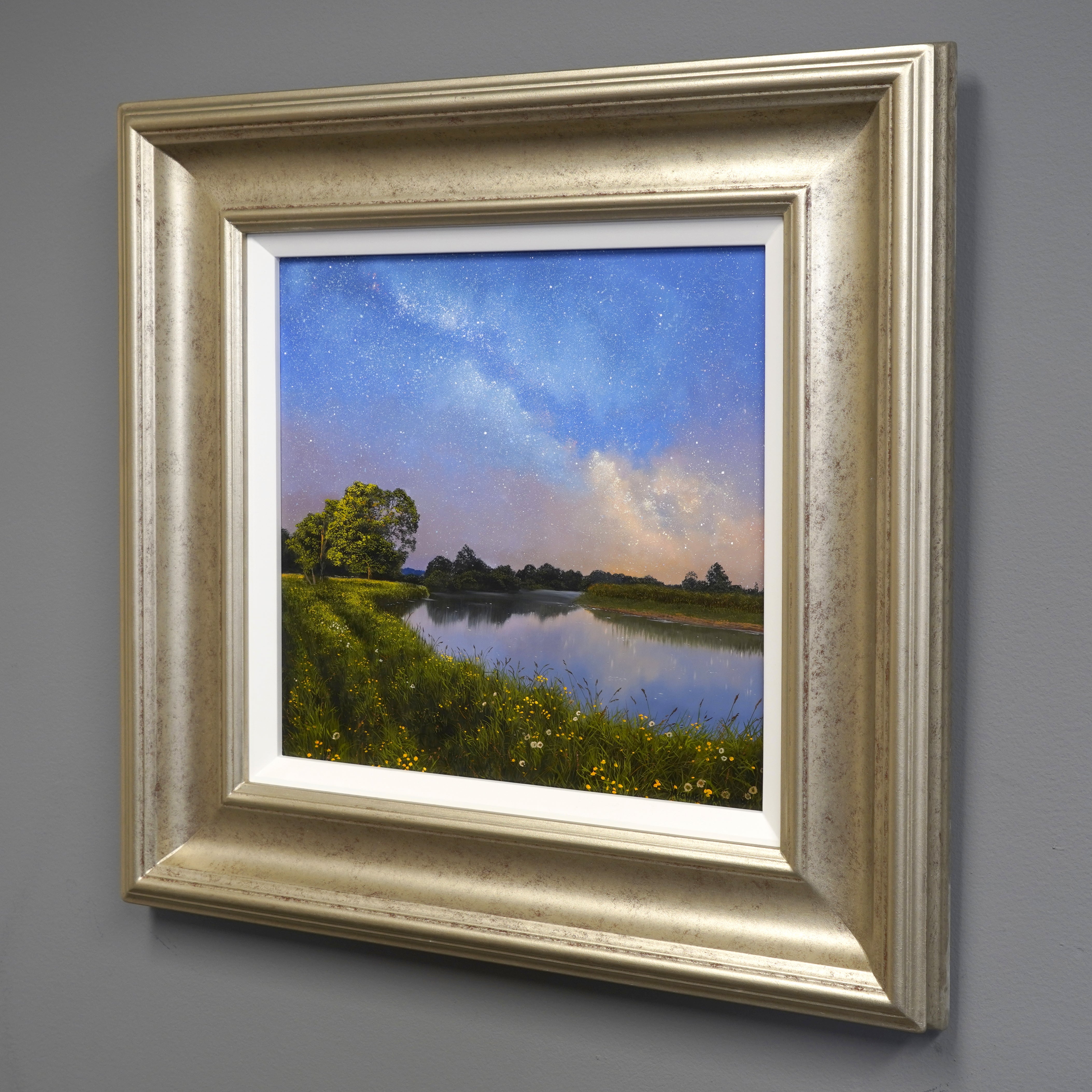 "Starry Night"  Original Oil Painting