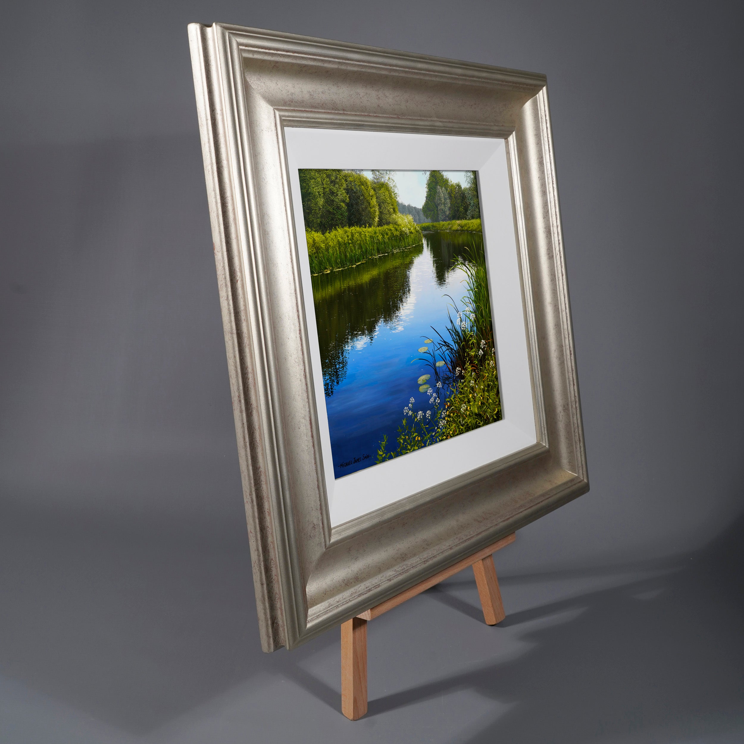 "Midday River"  Original Oil Painting