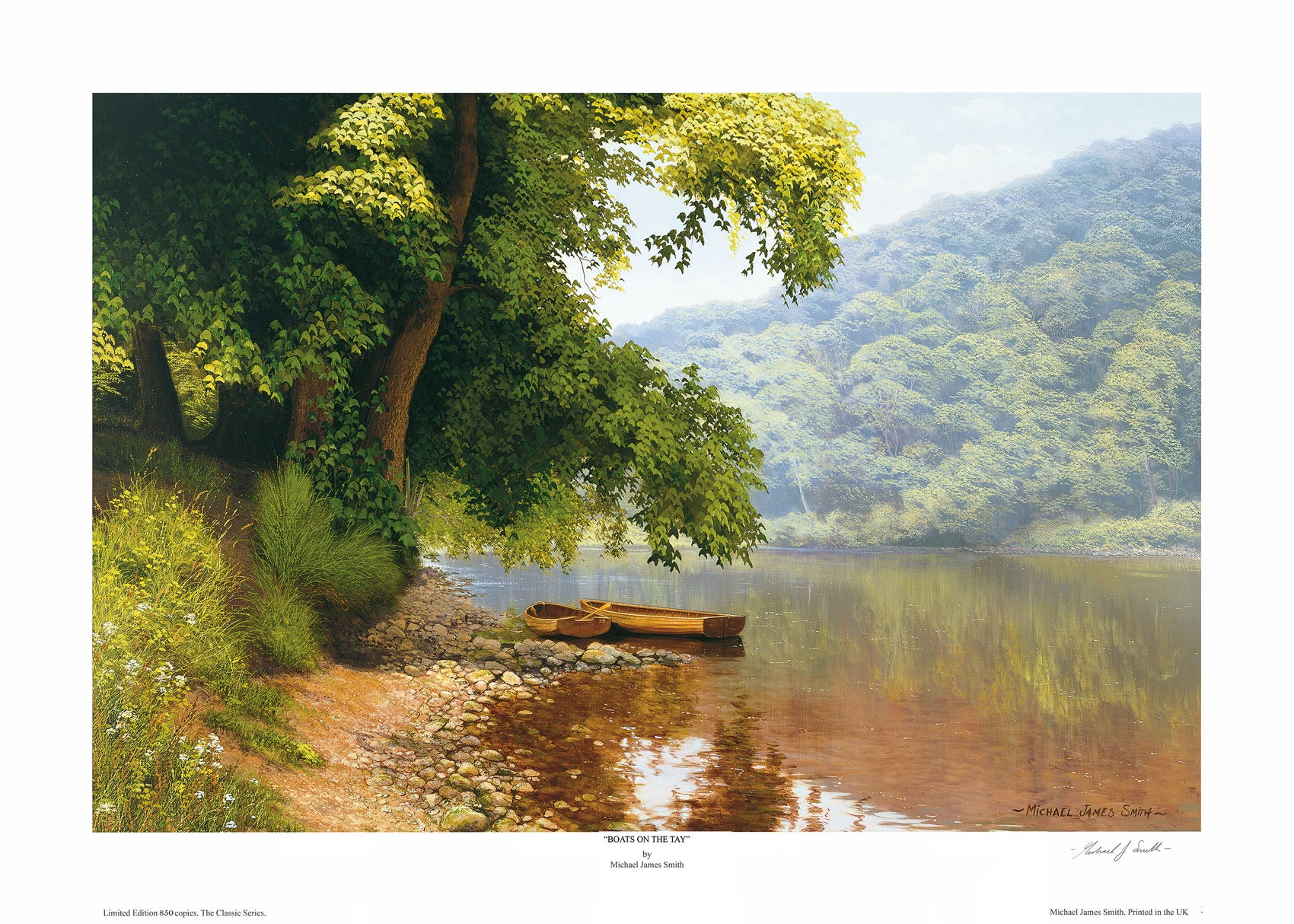 "Boats On The Tay" Limited Edition Print
