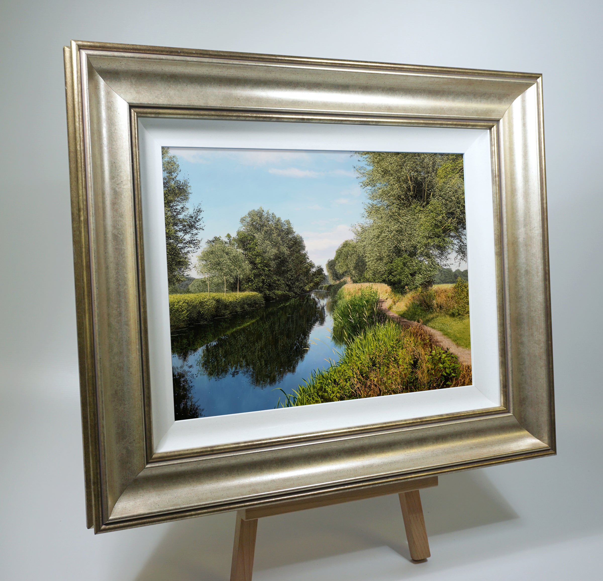 "The River Chelmer"  Original Oil Painting