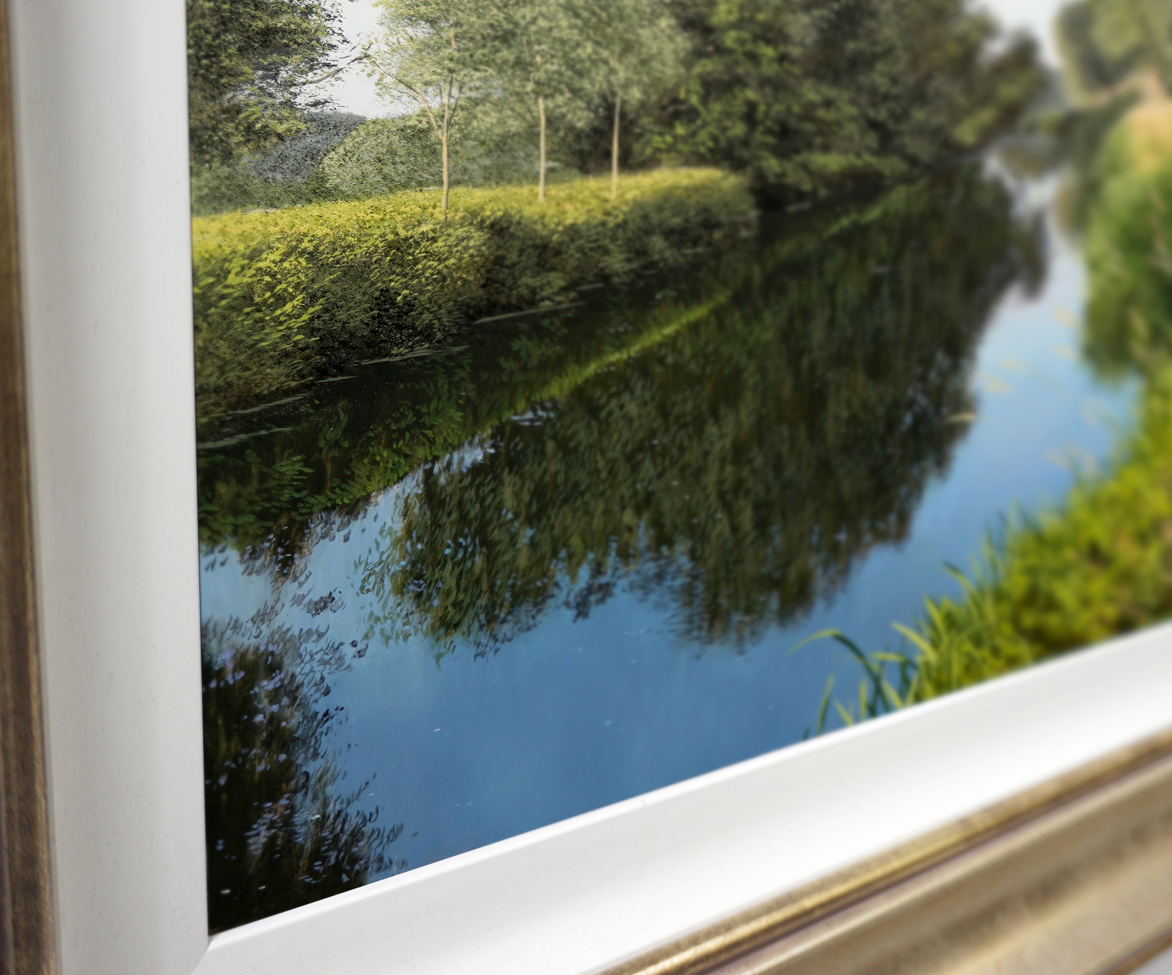 "The River Chelmer"  Original Oil Painting