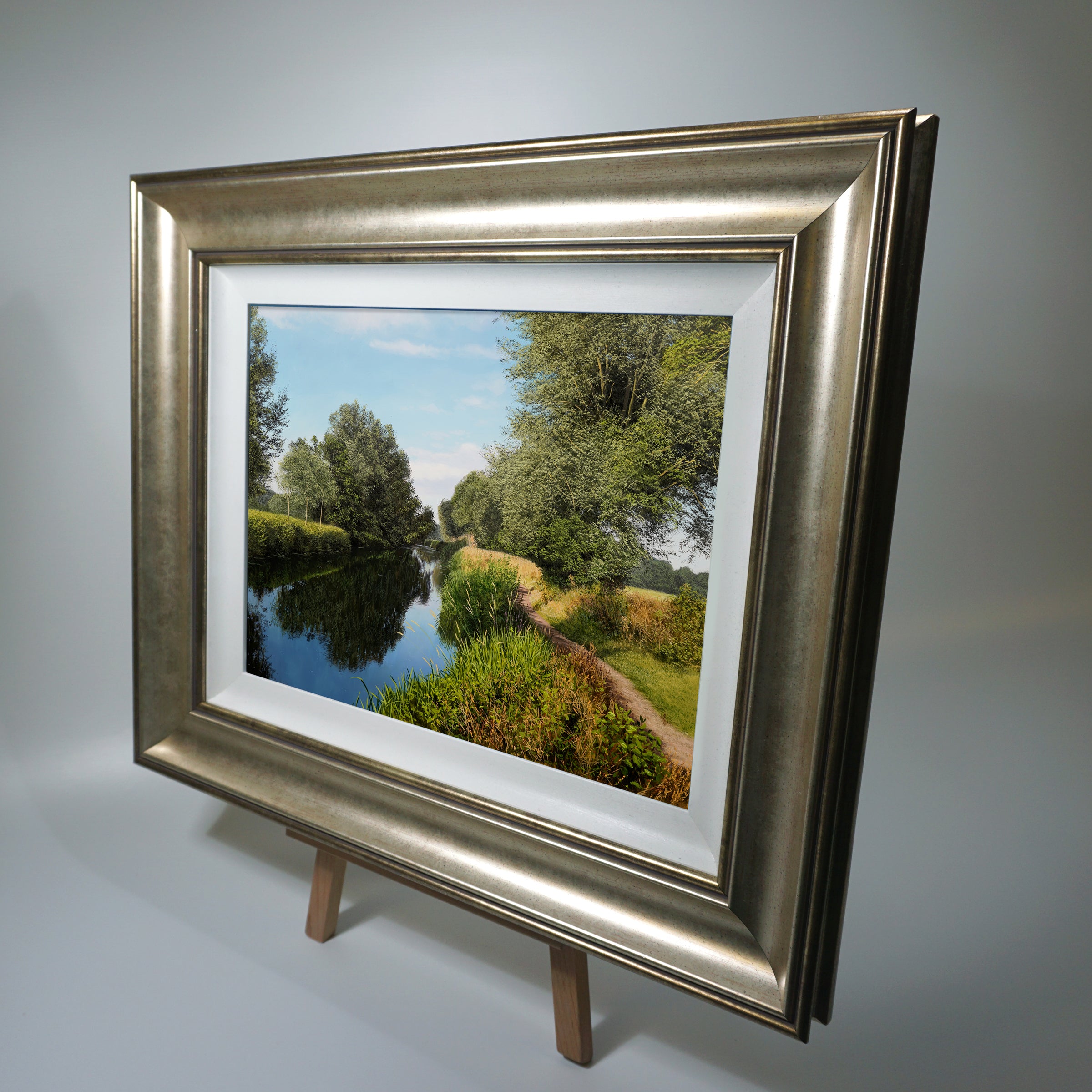 "The River Chelmer"  Original Oil Painting