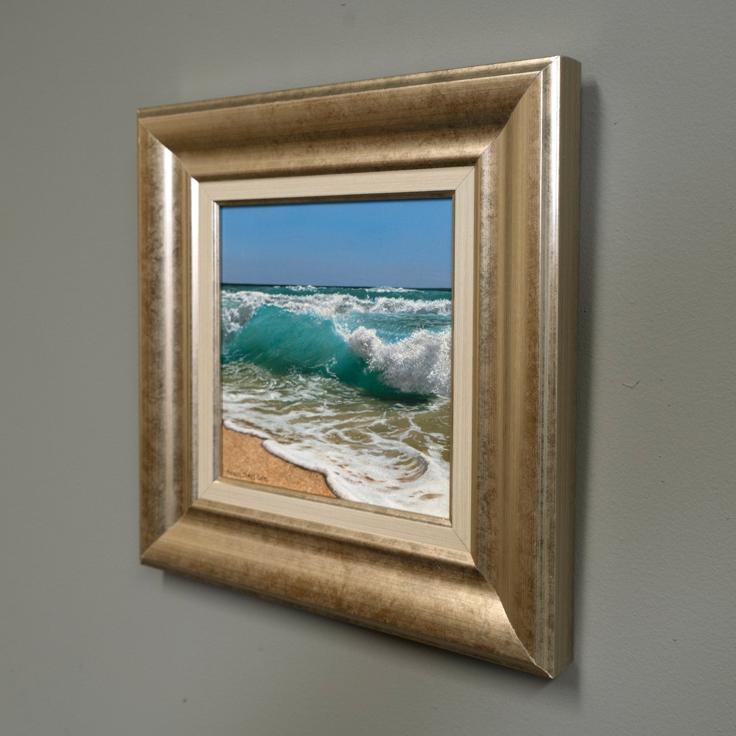 "The Wave"  Original Oil Painting