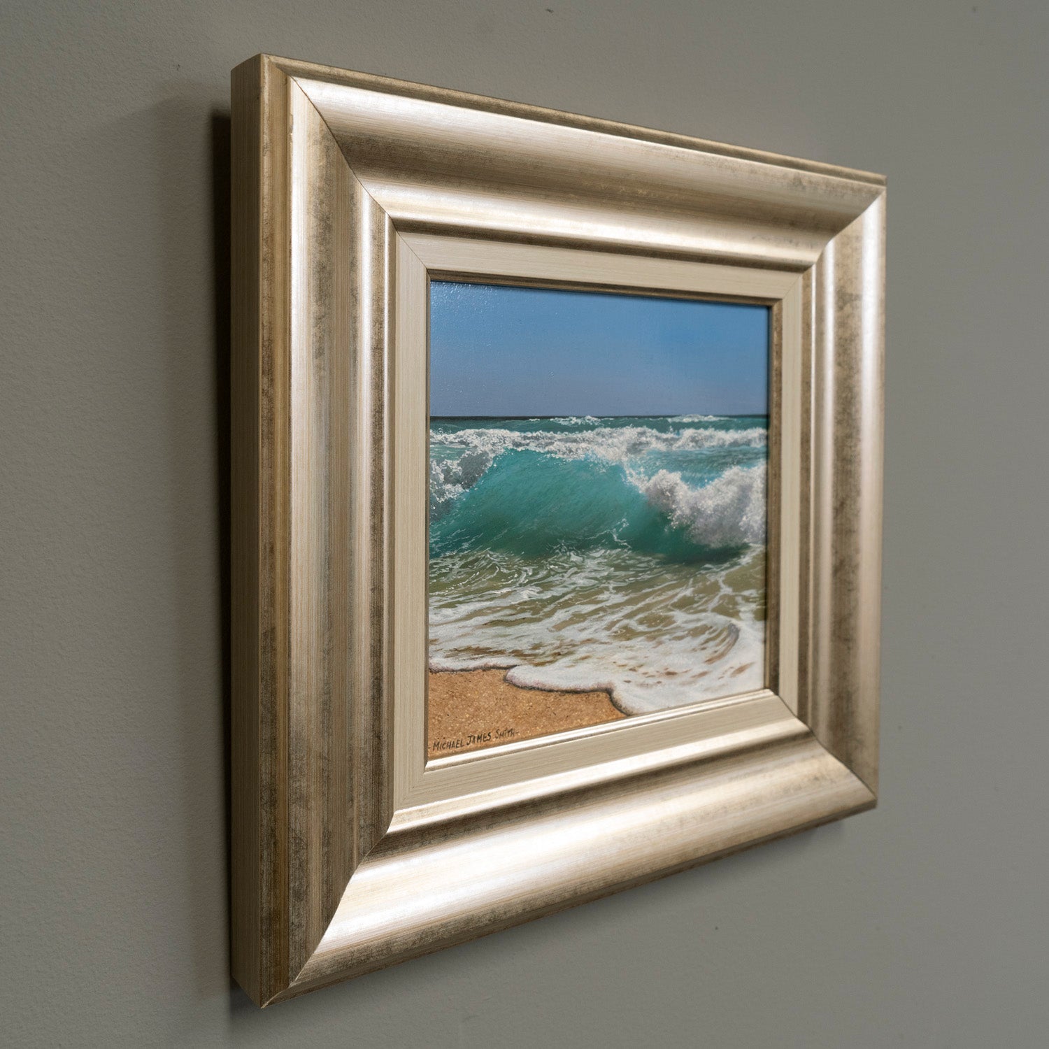 "The Wave"  Original Oil Painting