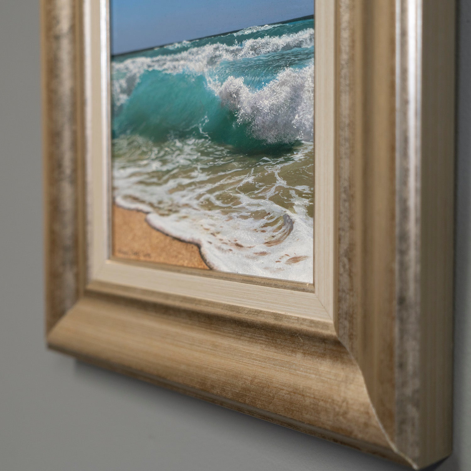 "The Wave"  Original Oil Painting
