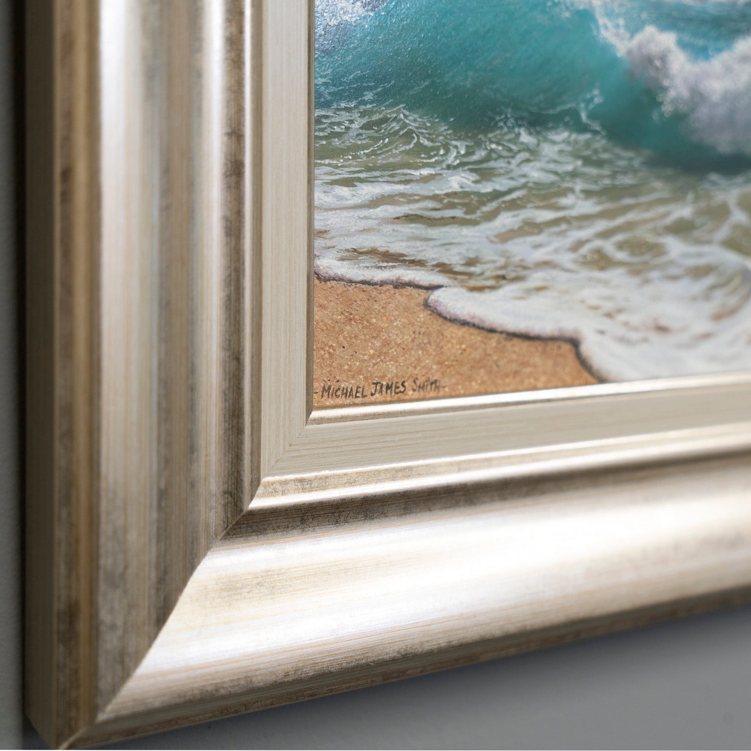"The Wave"  Original Oil Painting