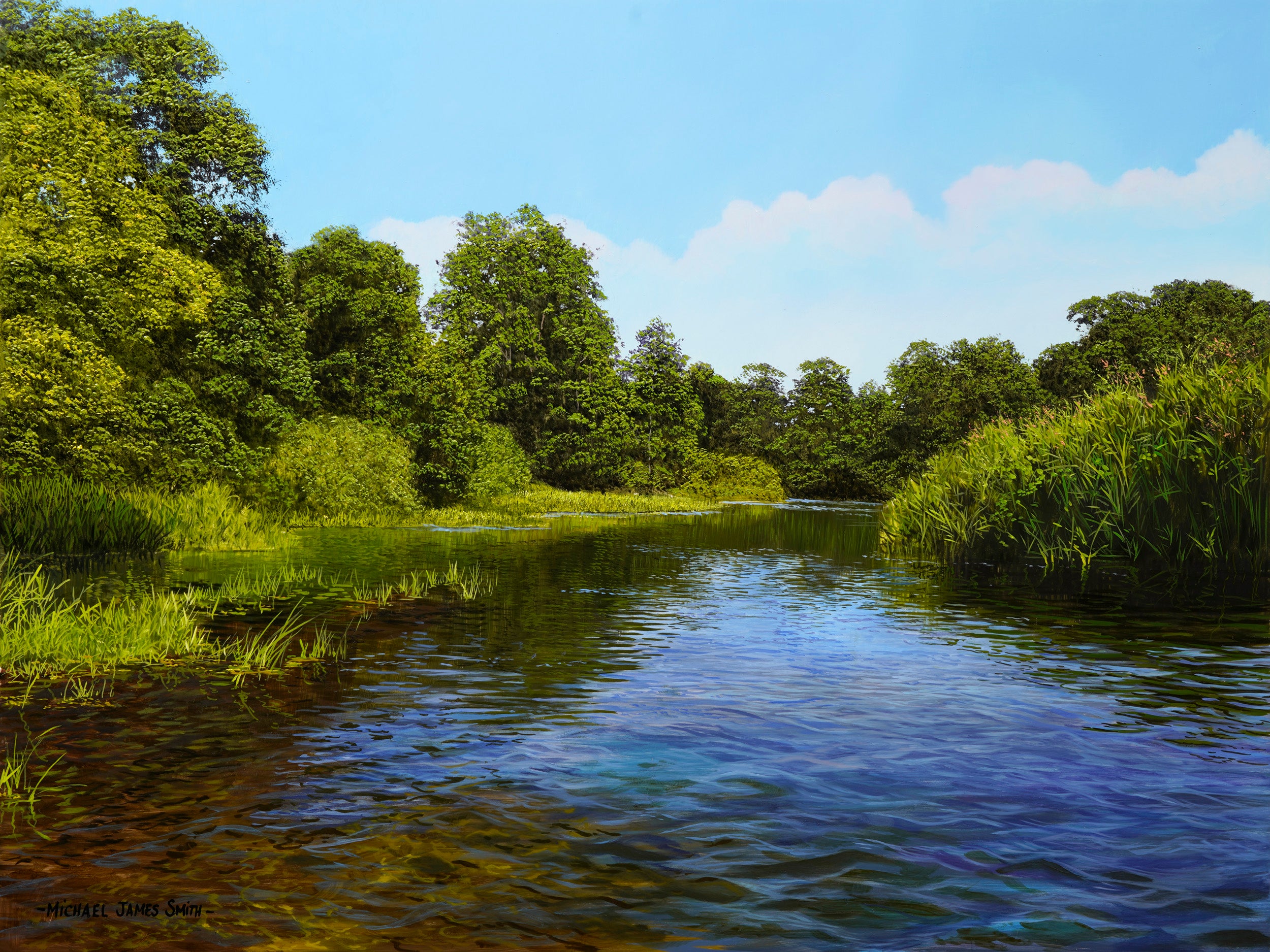 "Midday Meander"  Original Oil Painting