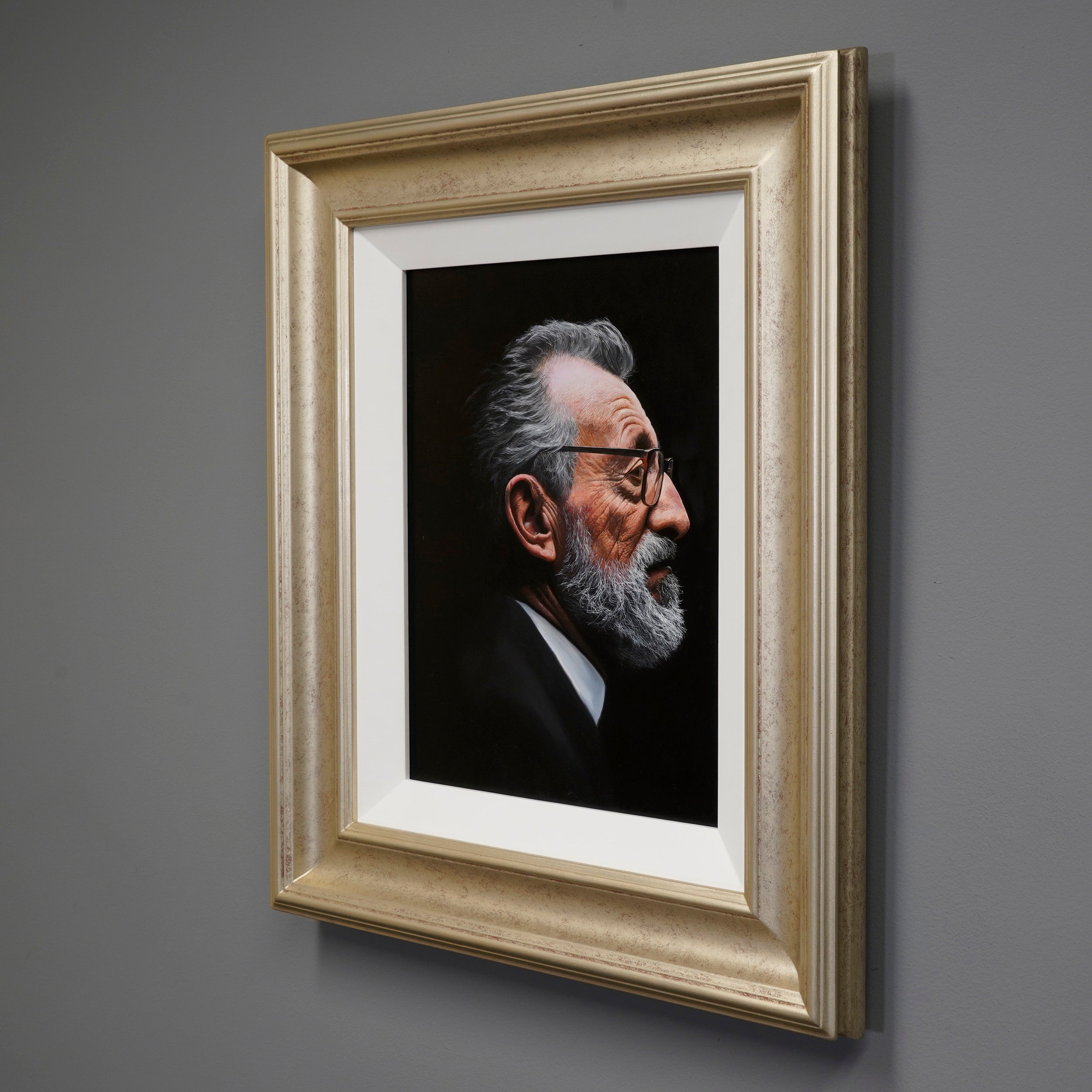 "Elderly Man"  Original Oil Painting