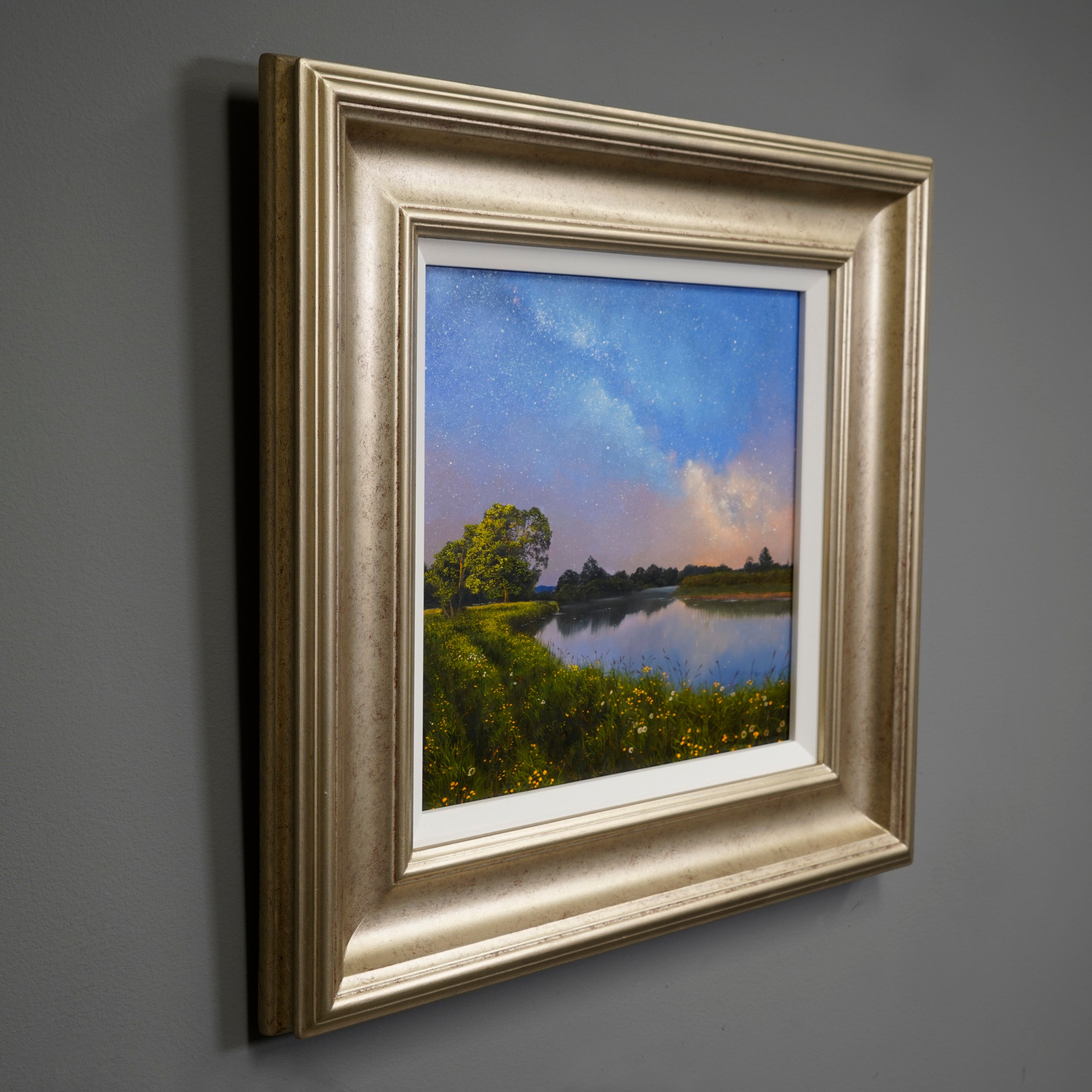 "Starry Night"  Original Oil Painting