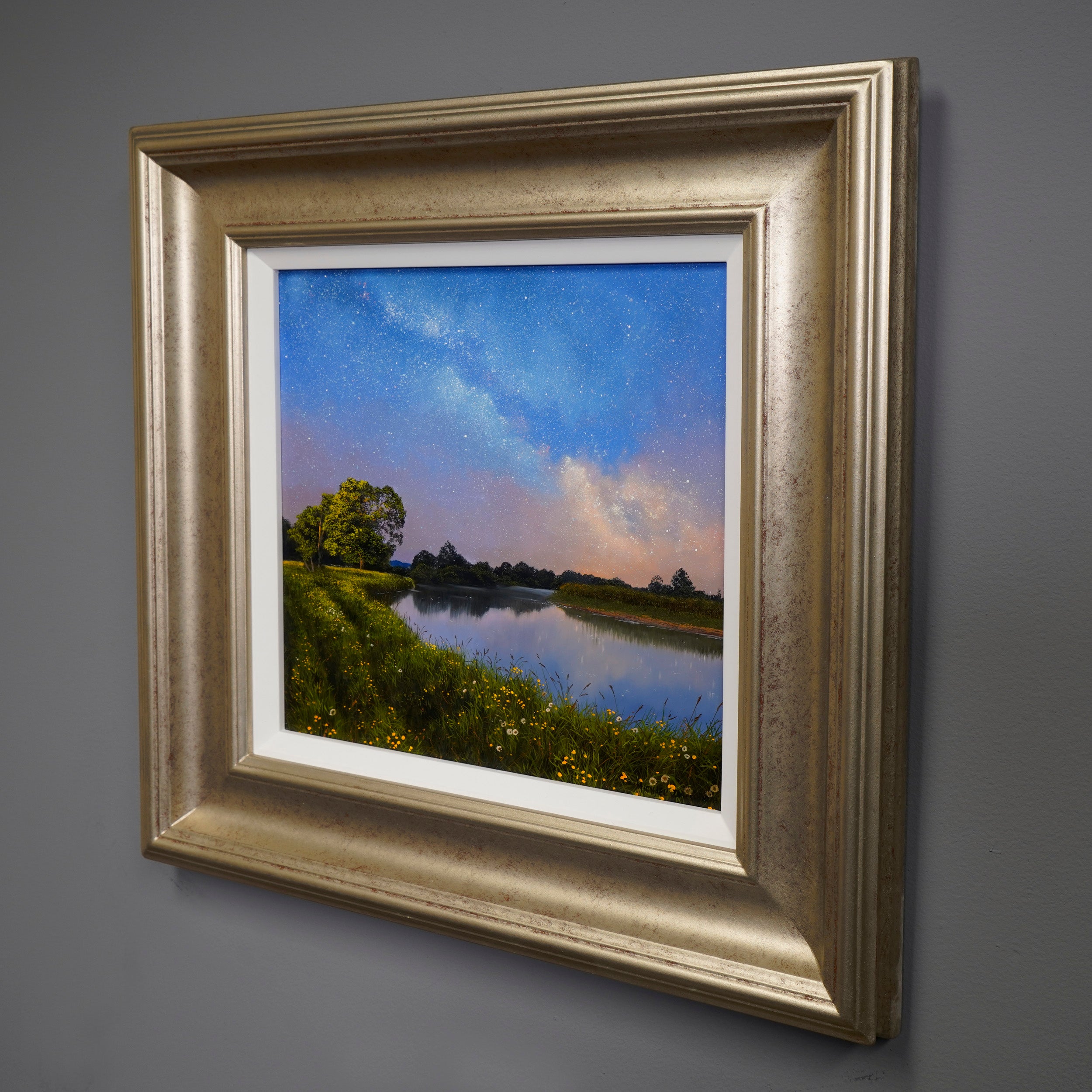"Starry Night"  Original Oil Painting