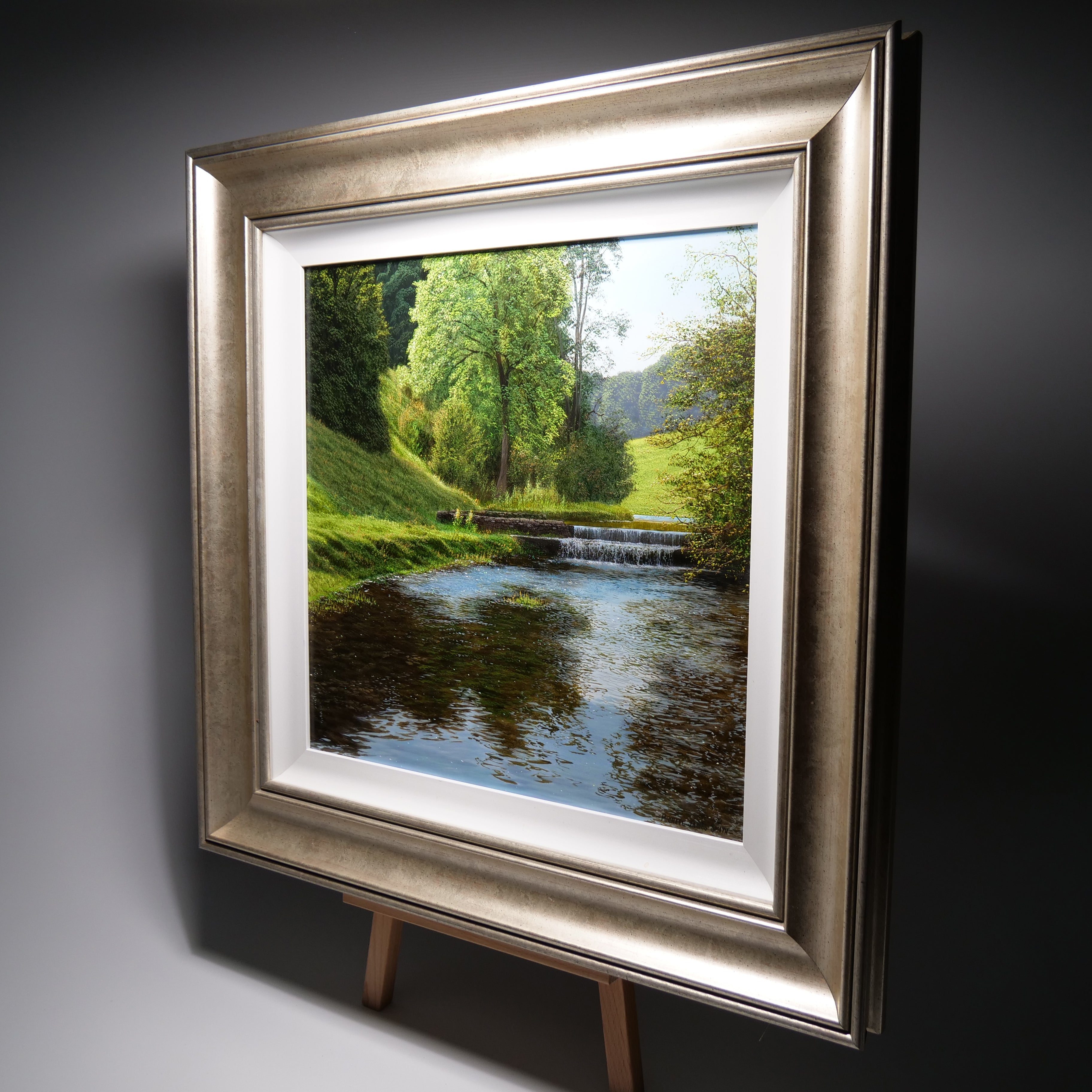 THE RIVER LATHKILL | ORIGINAL OIL PAINTING