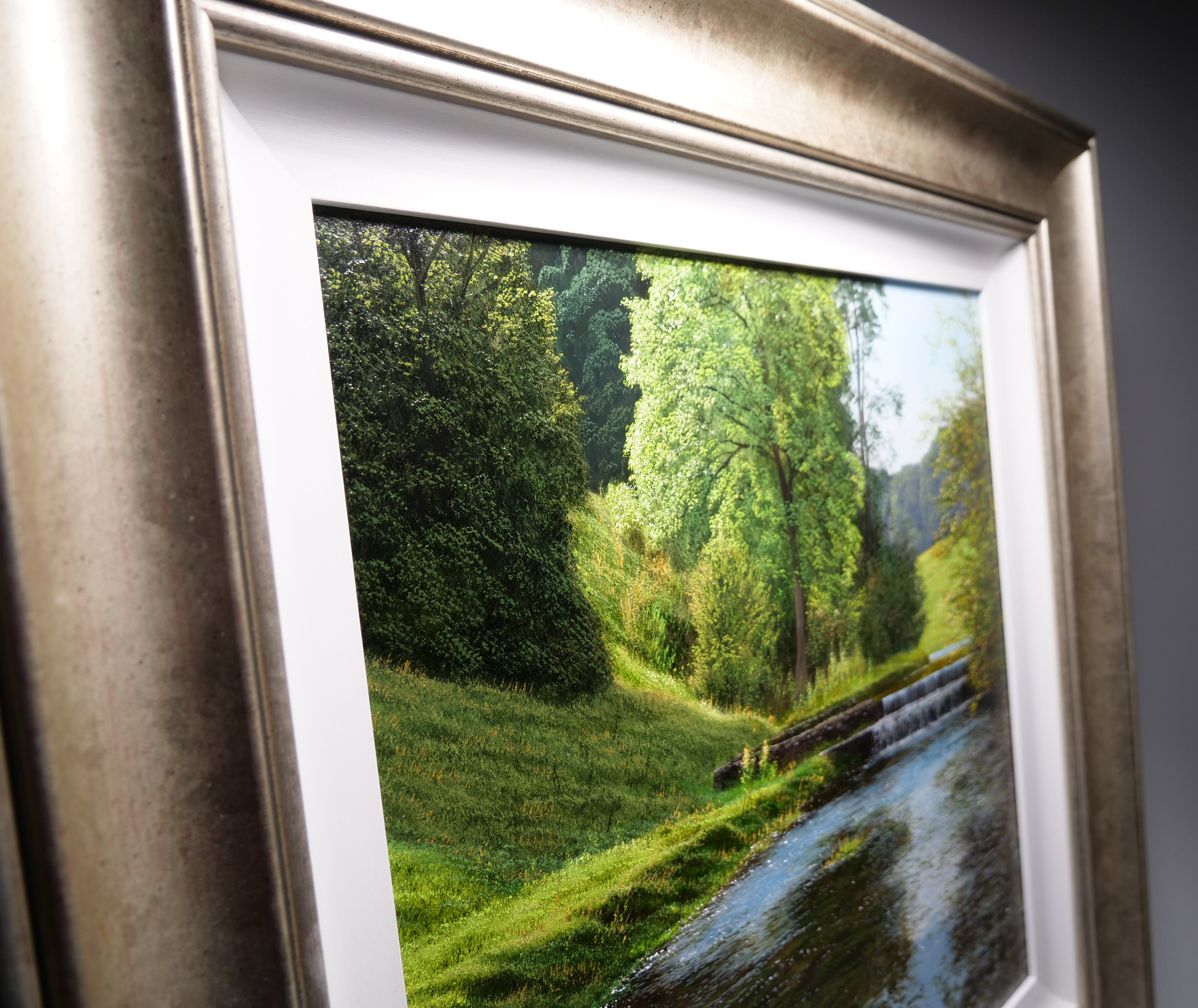 THE RIVER LATHKILL | ORIGINAL OIL PAINTING