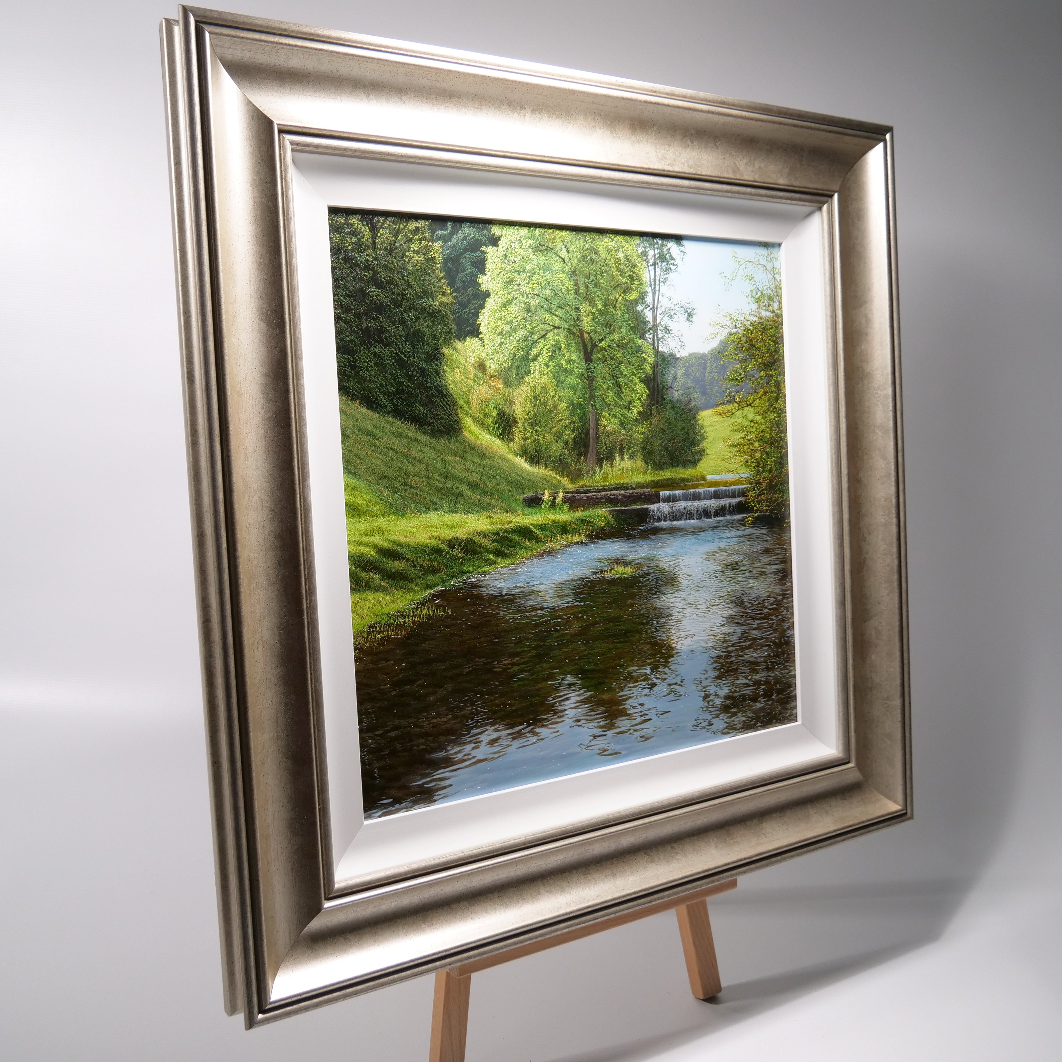 THE RIVER LATHKILL | ORIGINAL OIL PAINTING