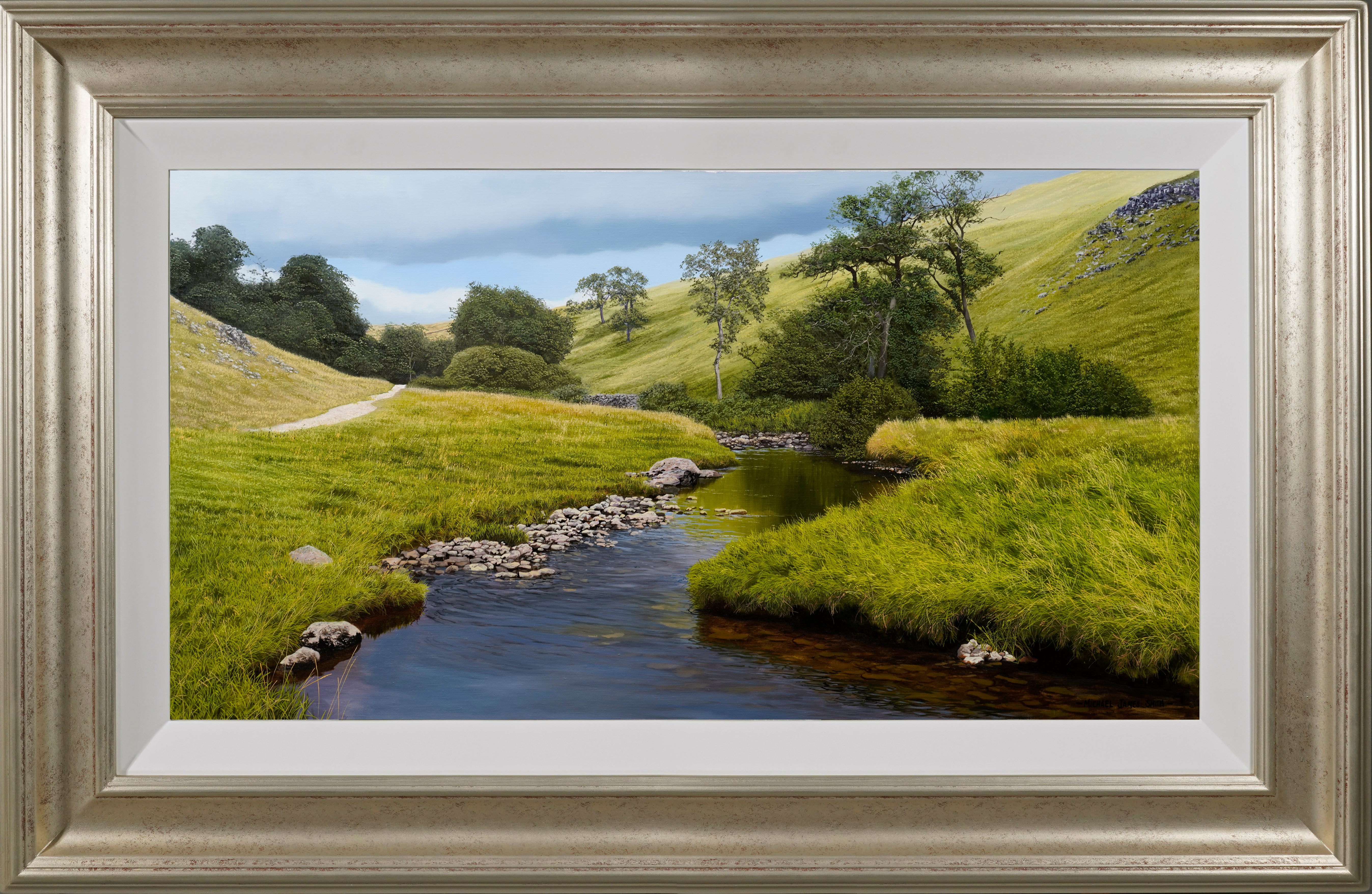 "Clapham Beck, Yorkshire"  Original Oil Painting