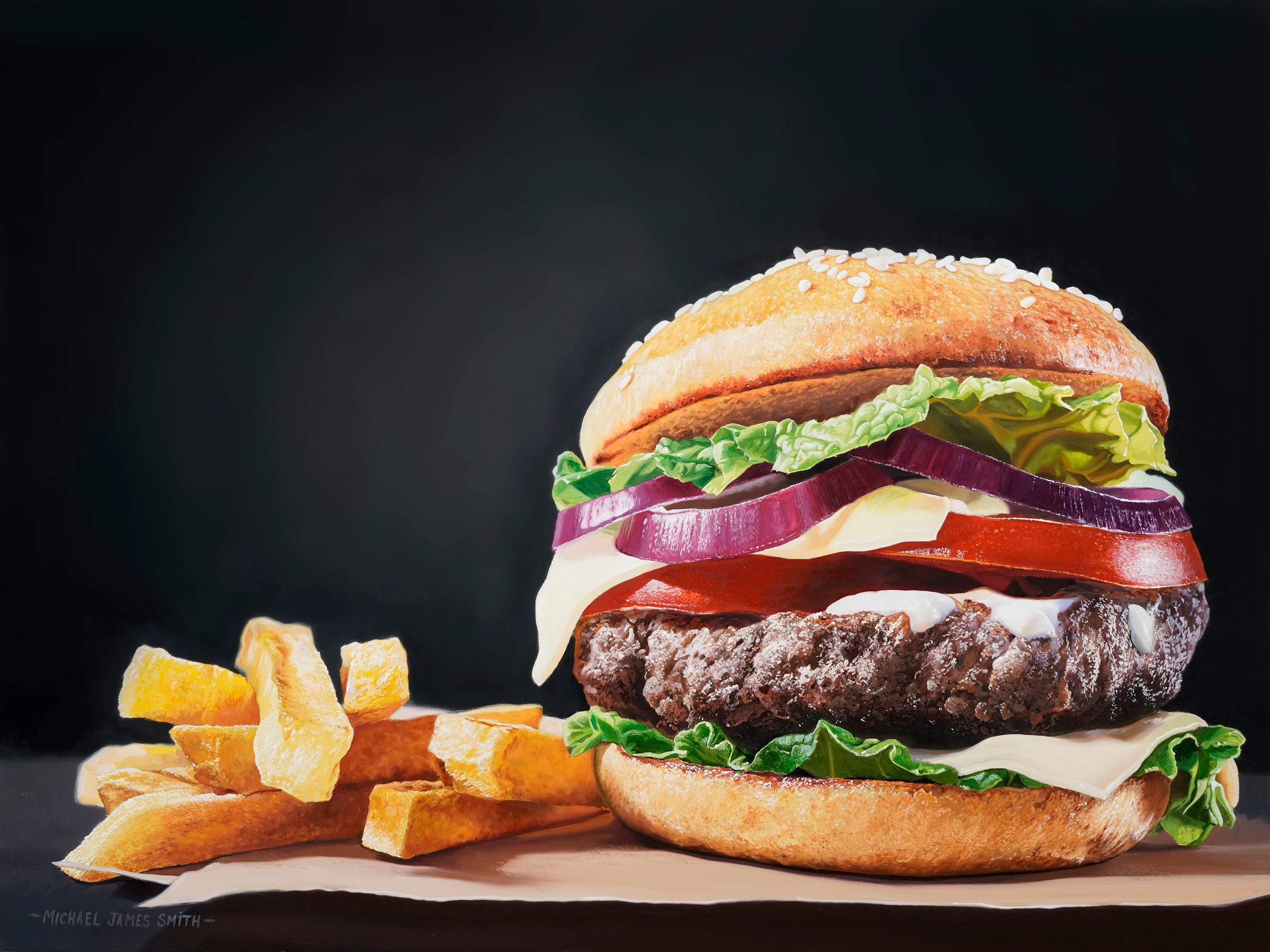 "The Burger" Limited Edition Print